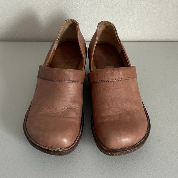 Born Leather Clogs - Picture 2 of 9